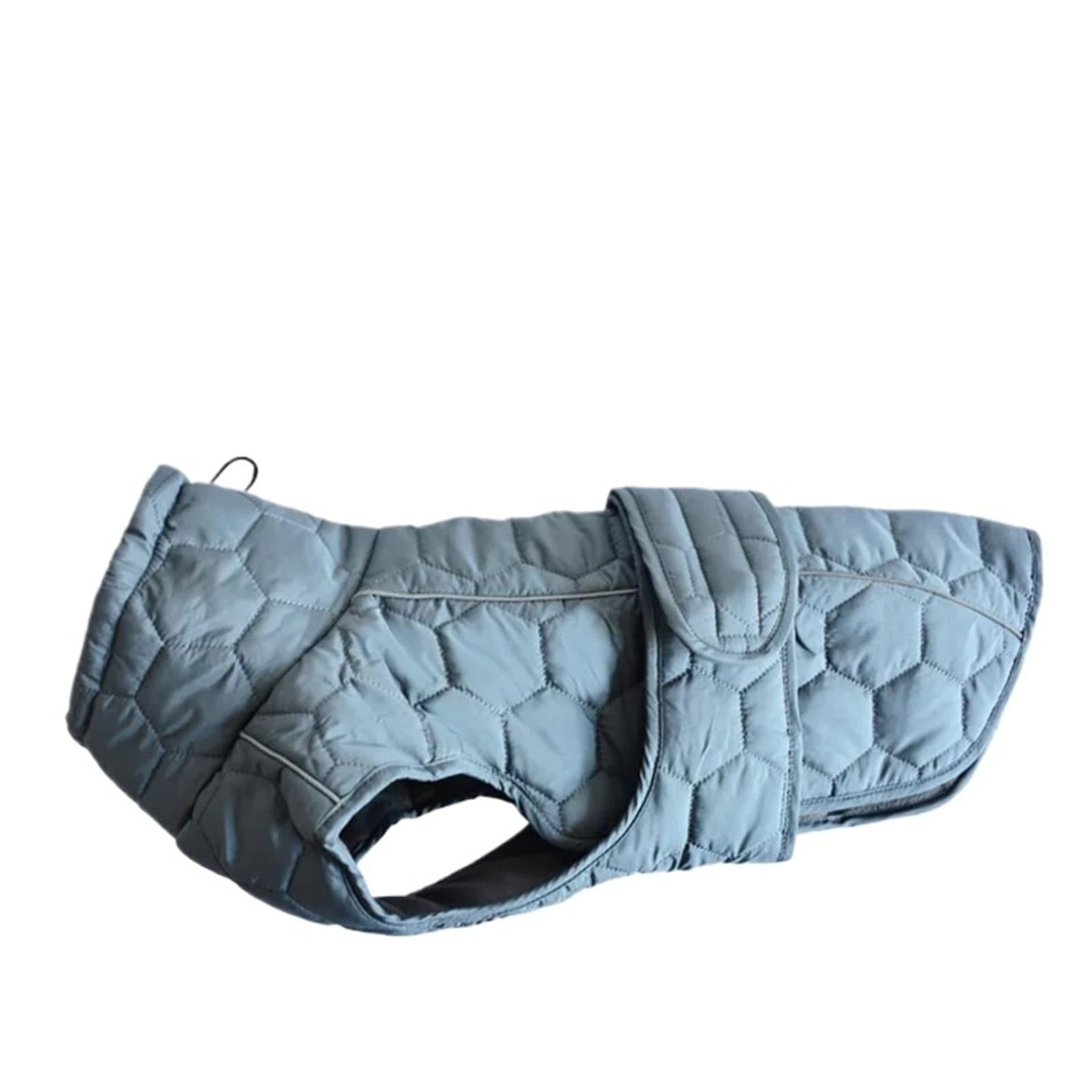 Manteau réfléchissant pour chien - Veste d'hiver matelassée chaude réglable pour petits chiens, moyens et grandes tailles(Gray,XXL)