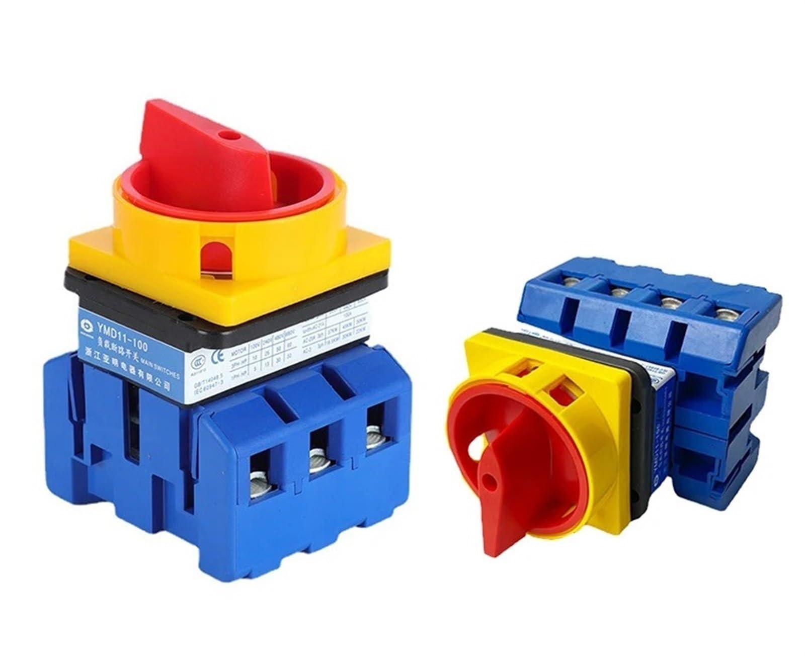 Interrupteur d'isolement YMD11-100A protégeant vos circuits CC 3P 4P de charge