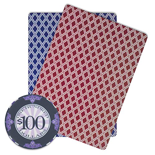 Brybelly Scroll Poker Chip Lightweight 10-Gram Casino Grade Ceramic – Pack Of 50 ($100 Black) #TOP2