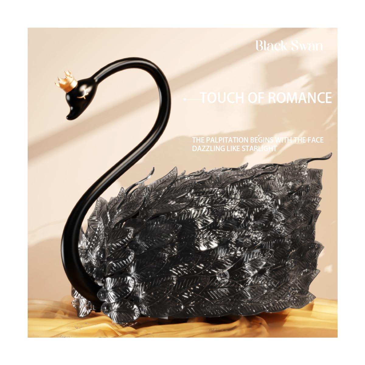 Bloques de construcción Swan, 590 Piezas Juguete de Montaje del Cisne Negro, Juguetes educativos para niñas, Decoración de Escritorio, Regalo de San Valentín