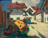 Photo Gallery xsbpdpii pittura a olio classica poster stampe stampa su tela arte grupo de casas murnau de wassily kandinsky per la decorazione domestica 60x90cm Photo Gallery xsbpdpii pittura a olio classica poster stampe stampa su tela arte grupo de casas murnau de wassily kandinsky per la decorazione domestica 60x90cm