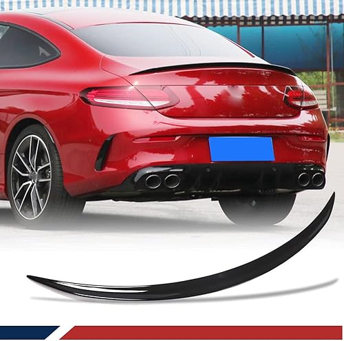 Alerón de maletero para Mercedes Benz W205 de 2 puertas Clase C C205 2015-2020 Coupé C180 C200 C250 C300 C350 C63 C43 AMG Tapa de arranque de alerón