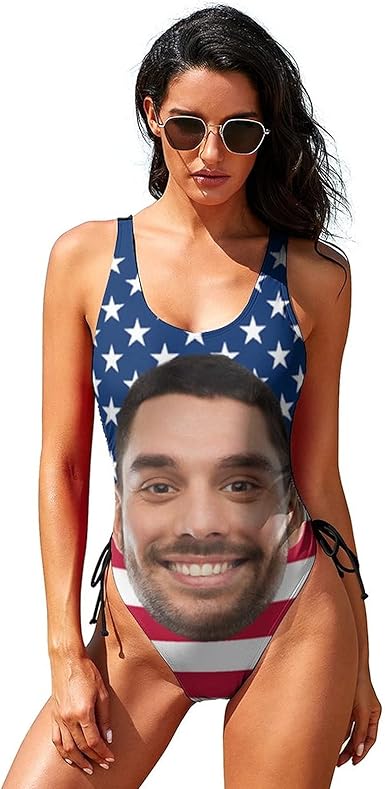 Personalized swimsuit with face Clearance