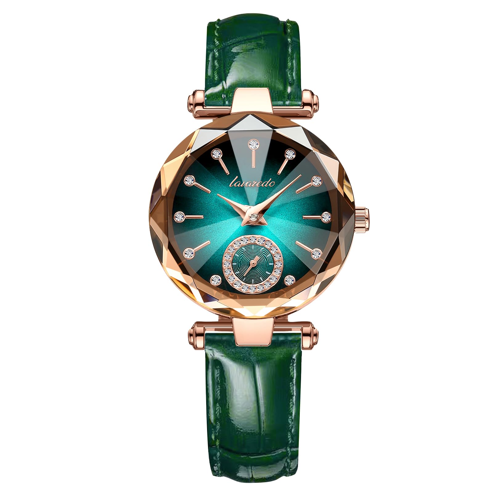 NN BEN NEVIS Watch, Watches for Women with Elegant Leather Strap, Fashion Analog Creative Diamond Dial Wrist Watch, Jewelry Gift for Wedding Anniversary Birthday