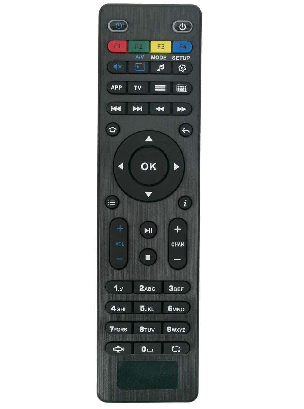 AIDITIYMI Music Replacement Remote Control Fit for MAG IPTV Set Top Box MAG250 MAG254 MAG255 MAG256 MAG257 MAG260 MAG261 MAG270 MAG275 MAG322 MAG324 MAG352 MAG351 MAG350 MAG349 MAG350 MAG351 MAG352