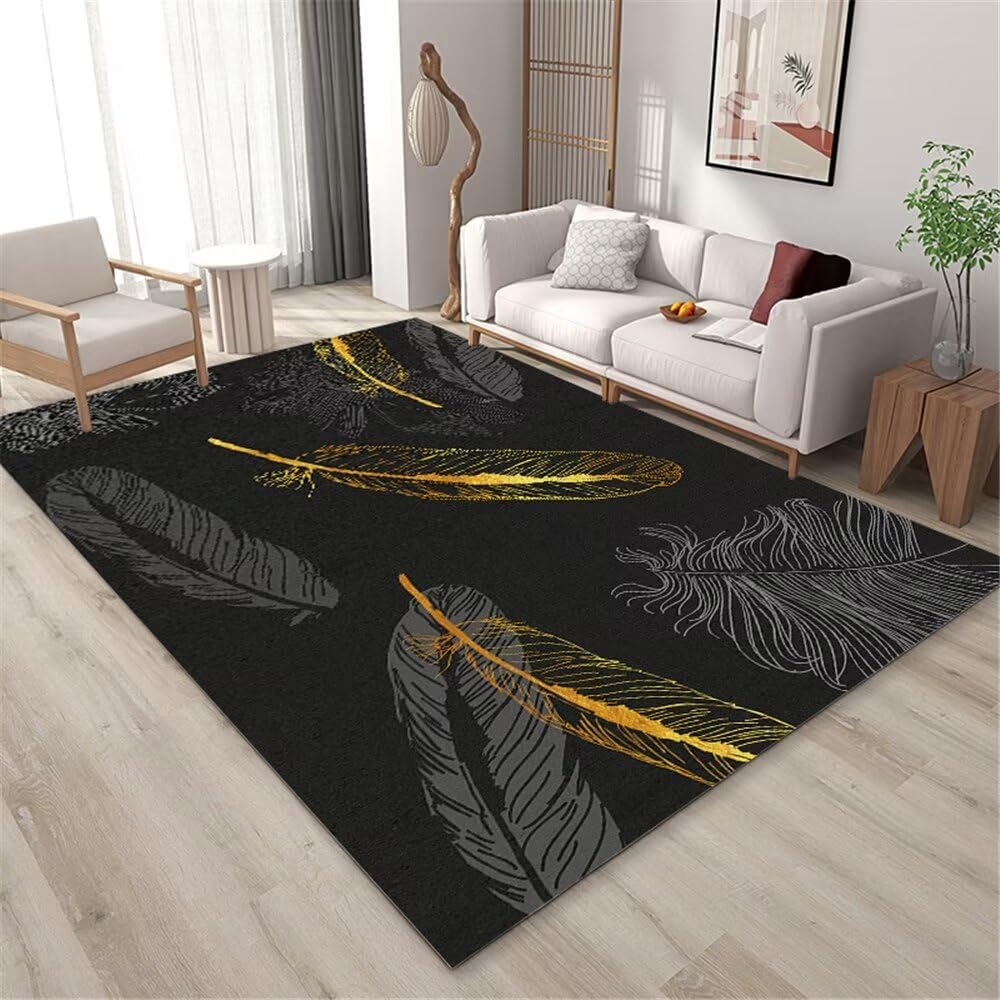 Tapis de salon doux résistant au froid, la solution pour les sols glissants ou non chauffés