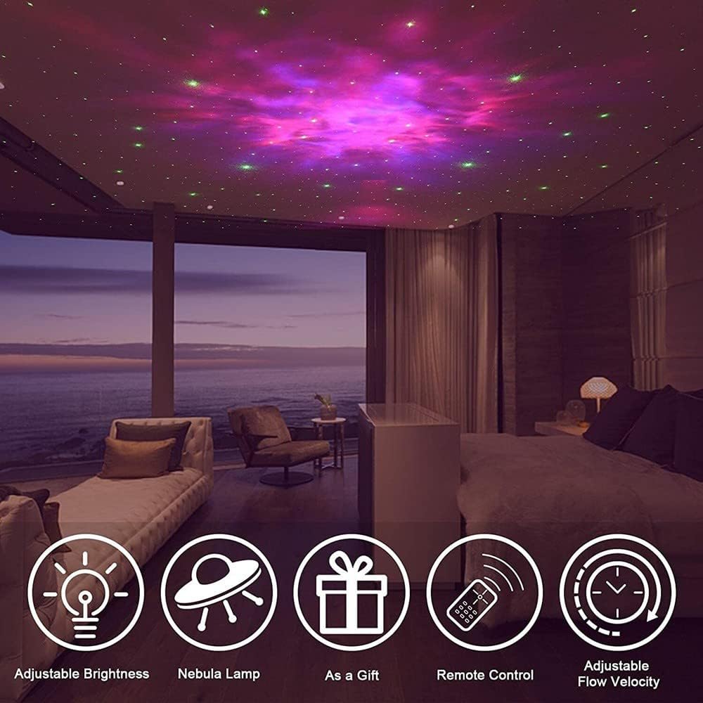 Star Projector Cordless Vacuum