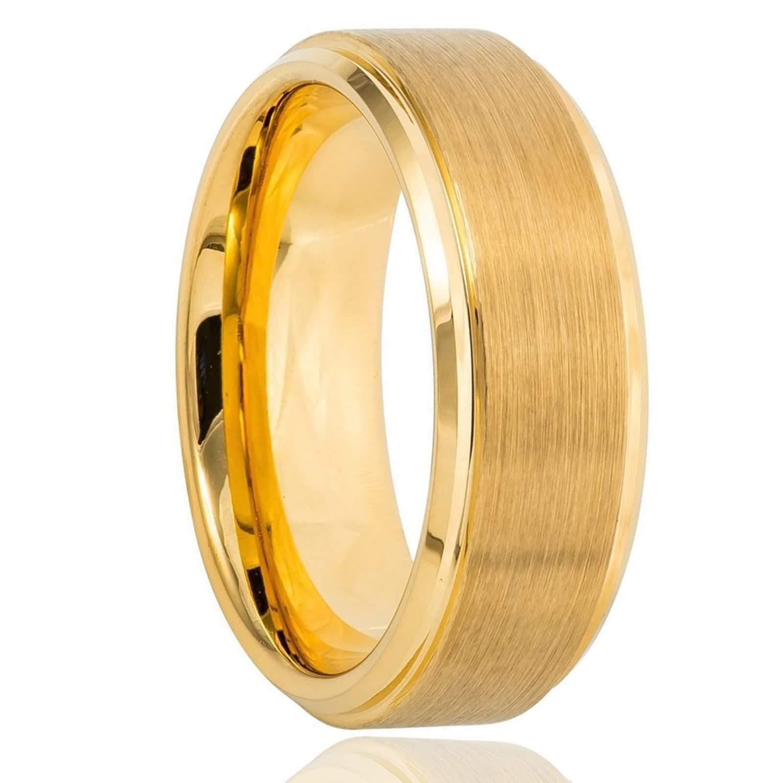 Anello di fidanzamento da uomo, semplice anello di promessa