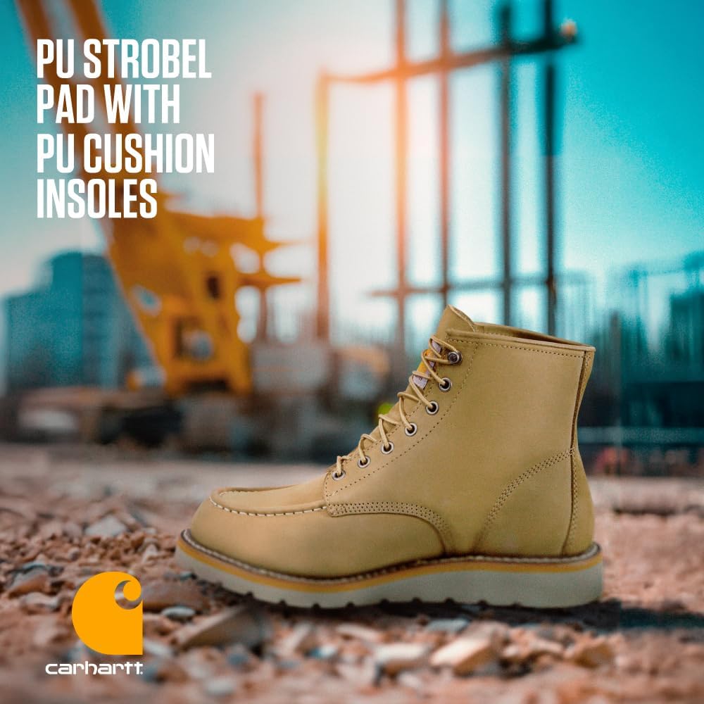 Carhartt Women's 6-inch Moc Soft Toe Wedge Boots - Image 5