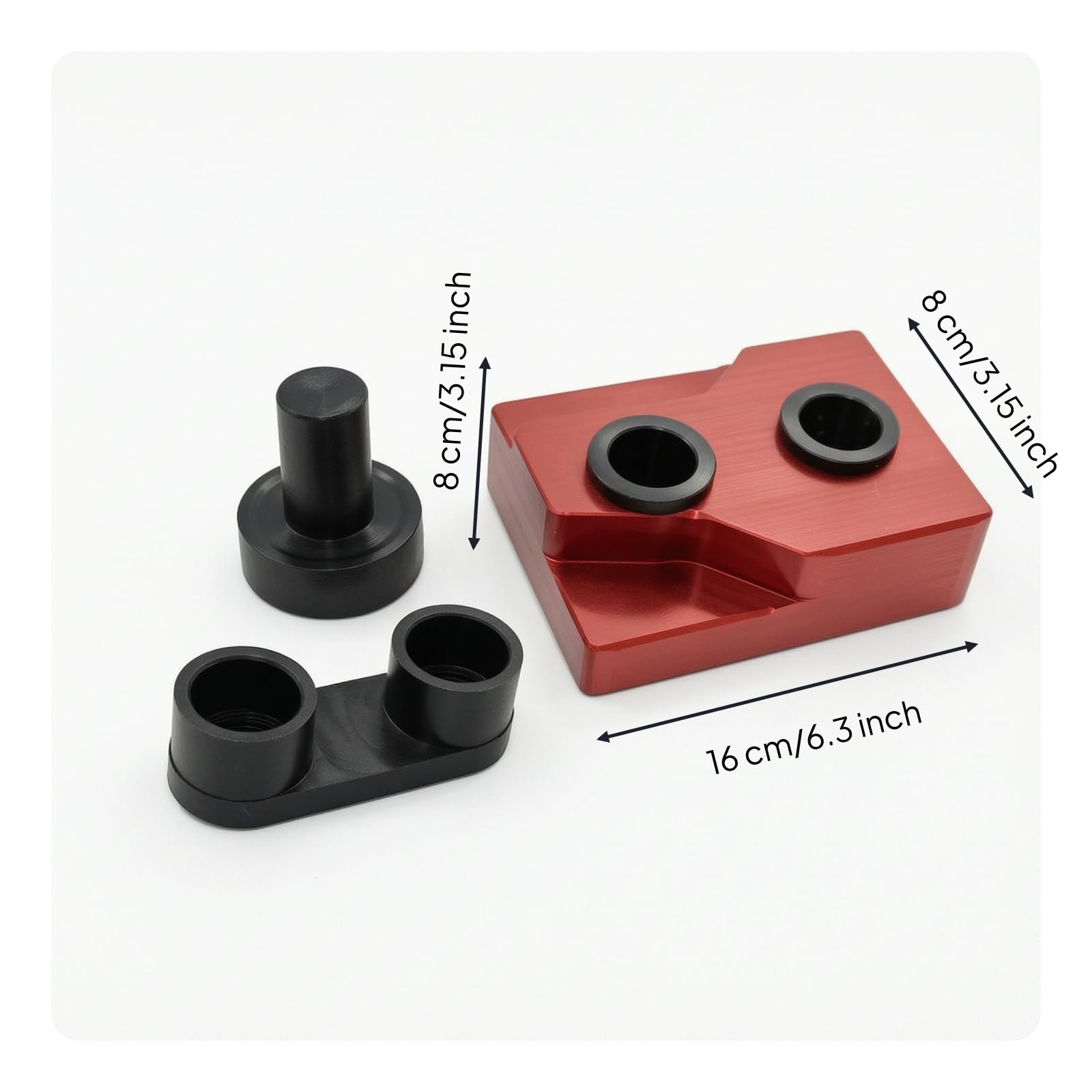 Camshaft Tool per Estrattore Cuscinetti Strumento Doppia Funzione Montaggio E Rimozione Kit Completo con Blocchetto Anodizzato Struttura Robusta