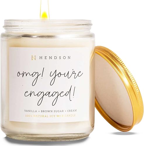 Engagement Gifts for Women - Wedding Candle - Engagement Gifts
