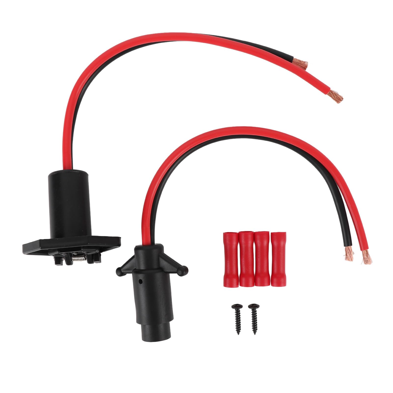 Prise de Moteur de Pêche à la Traîne DC12V, Connexion Robuste, Bateaux Marins, Kayaks