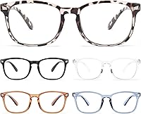 BLS BLUES Women's Blue Light Blocking Reading Glasses - Lightweight HD Readers for Home, Office & Driving