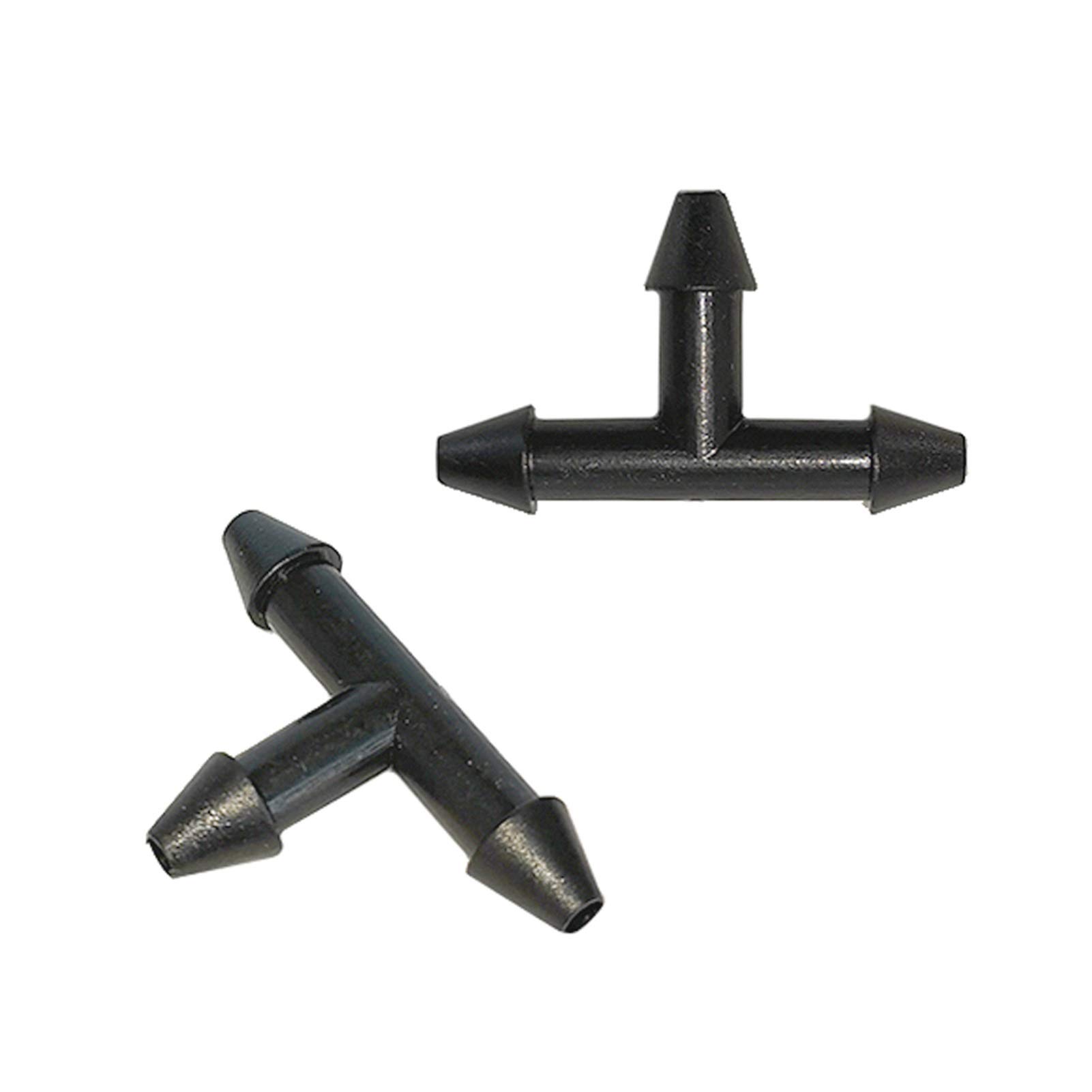 Adaptador de Acoplamiento para Manguera, 500 Piezas de Adaptador de tubería de Agua con Junta en T de púas de 3/5 mm, tubería de riego for Invernadero, Sistema de riego por Goteo de jardín.