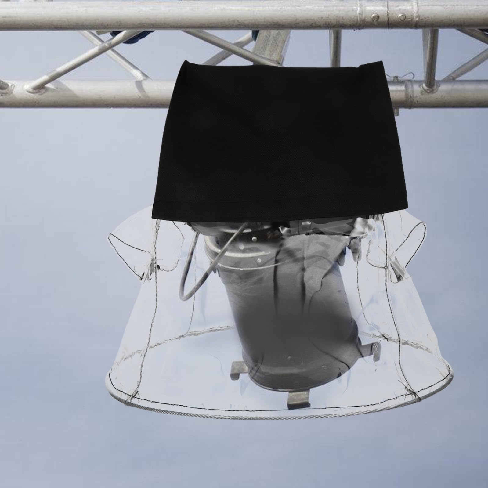 Generico Copertura Antipioggia per Moving Head Light e Luci da Palco in Pvc con Ideale per Feste All'aperto