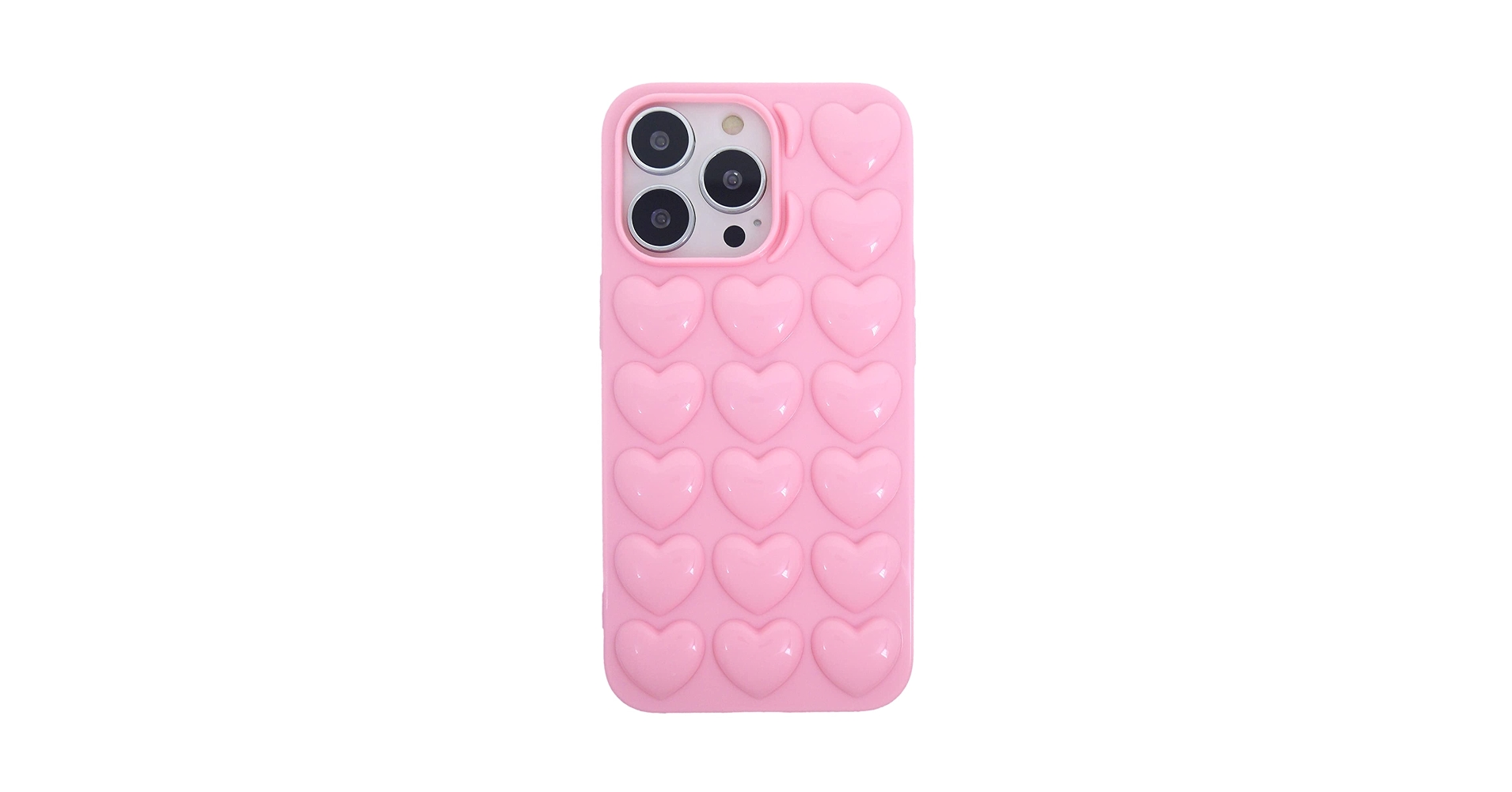 ajew最新作★ iPhone14pro / pink 【PVC heart】 Amazon.com: DMaos Compatible with iPhone 14/iPhone 13 Case
