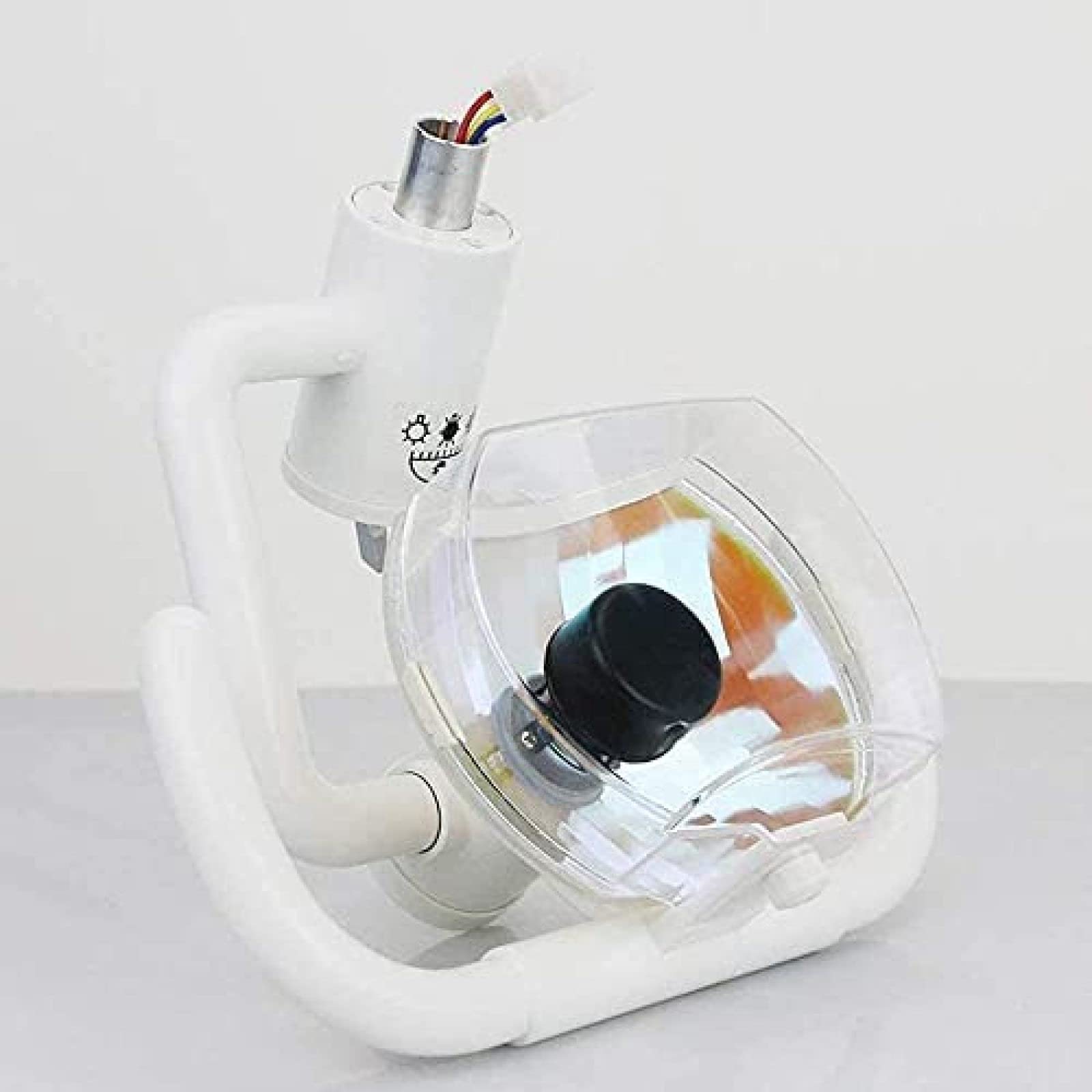 Luz fría sin sombra para examen médico quirúrgico LED para colgar en la pared, luces dentales quirúrgicas para lámpara de examen médico, adecuadas para salones dentales, de otorrinolaringología y de