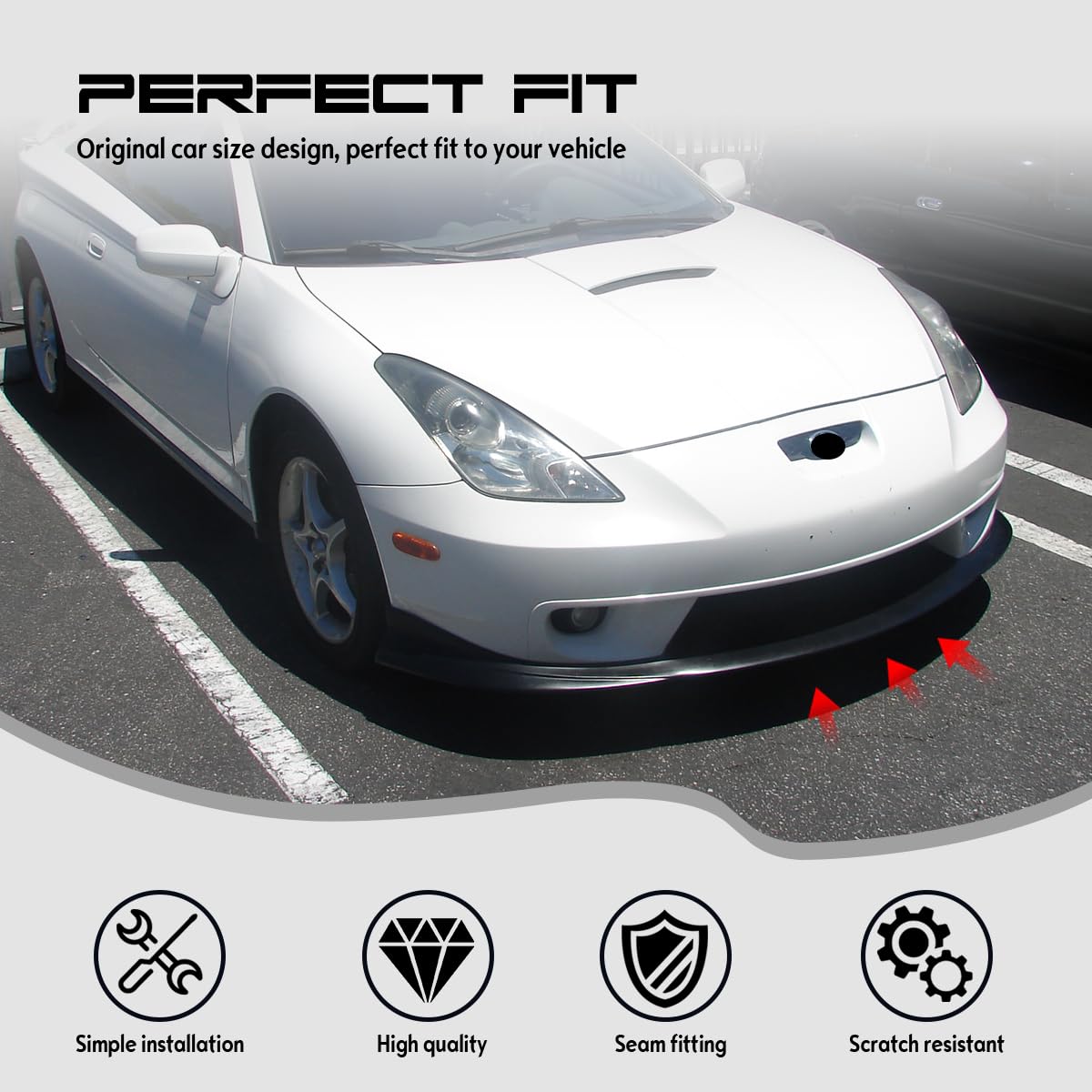 toyota celica c one lip Toyota Celica Gen 7 Spec R2 Aerokit Front Lip Bodykit C- One – Fast Car  Styling main image 0