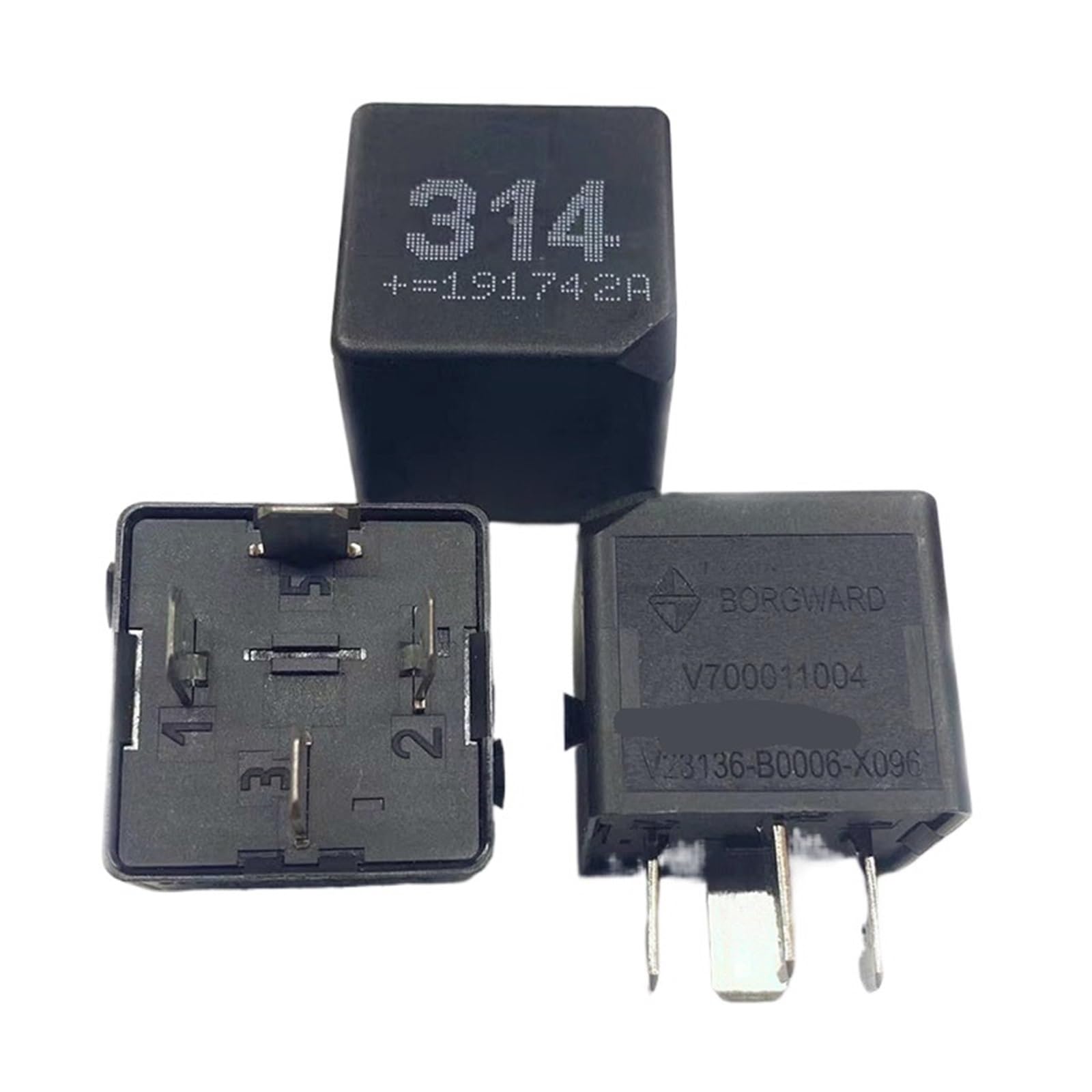 5 sztuk V23136-B0006-X096 V23136 B0006 X096 V23136B0006X096 314 12V Przekaźnik samochodowy 12V DC 12V 40A 4pin