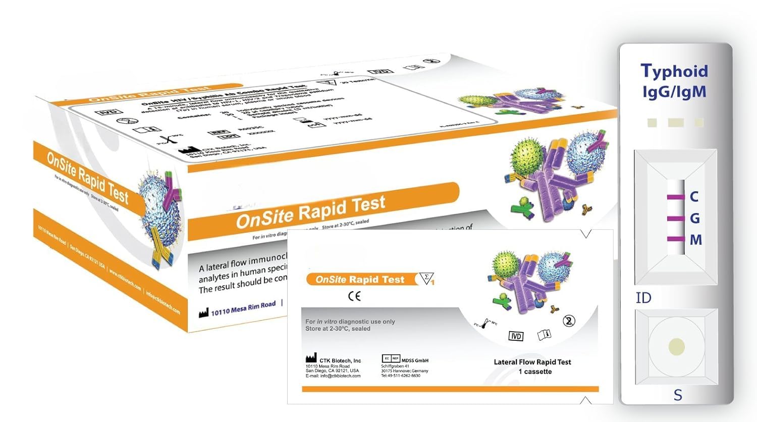 Typhoid Igg/Igm Rapid Test