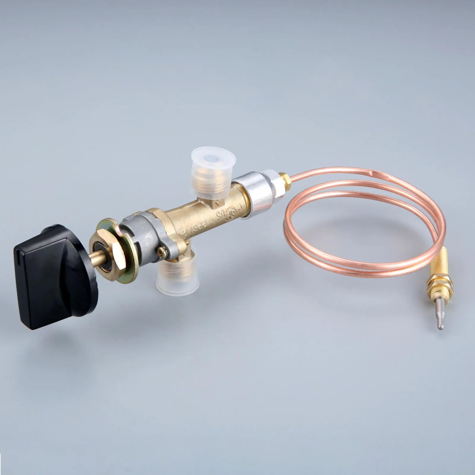 Kit de control fallas llama gas propano baja presión con termopar e interruptor perilla para calentador parrilla chimenea