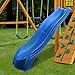 Swing-N-Slide Ws 5032 Olympus Wave Slide 2Piece Plastic Slide for 5' Decks, Blue