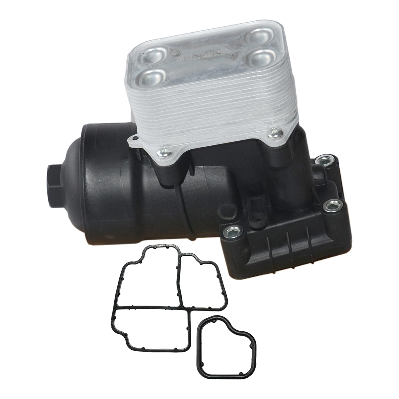 GELUOXI 03L115389H Oil Cooler Oil Filter Housing Assembly Replacement for 2012-2014 VW Amarok Passat Audi A3 Q3 2.0 Diesel 03L115389B 03L115389C