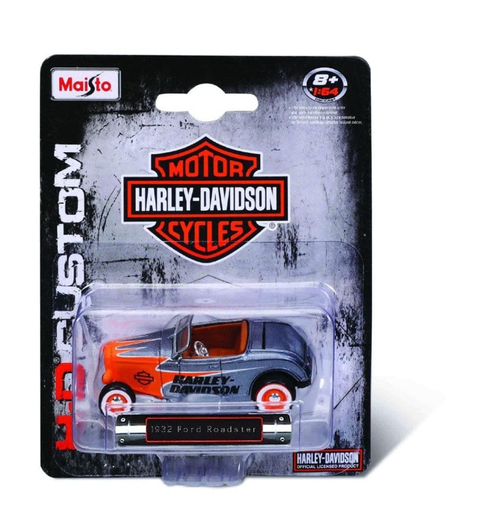 Maisto 1:64 Harley-Davidson CUSTOM CARS Volkswagen Van Samba