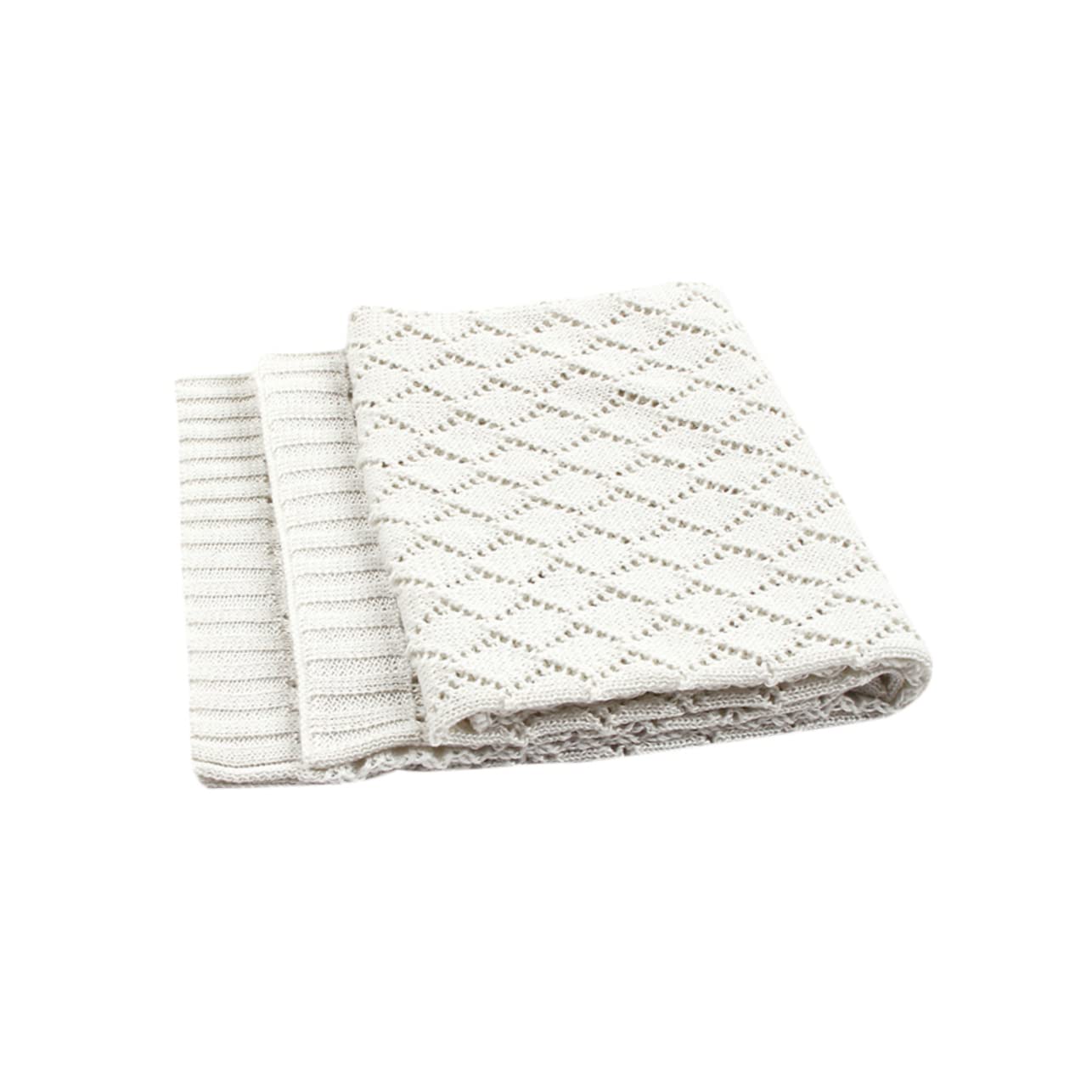 Couverture bébé tricotée respirante et confortable contre le froid en hiver