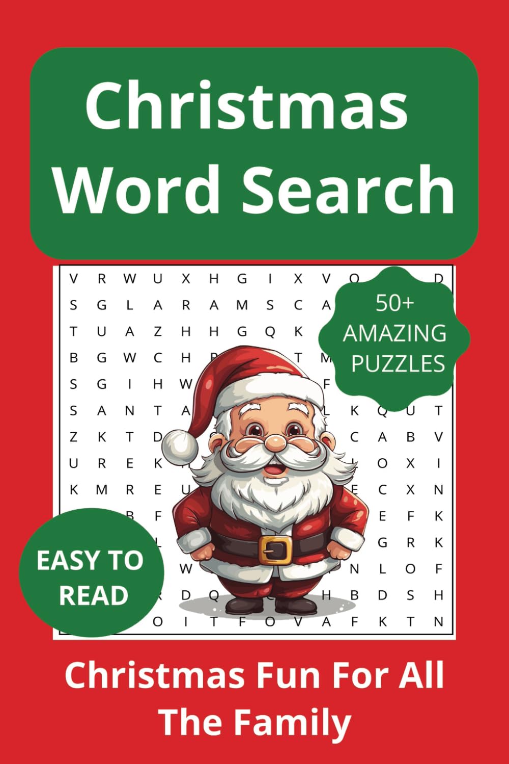 Christmas Word Search: A Christmas Word Search Collection: Seasonal Fun and Relaxation for the Whole Family