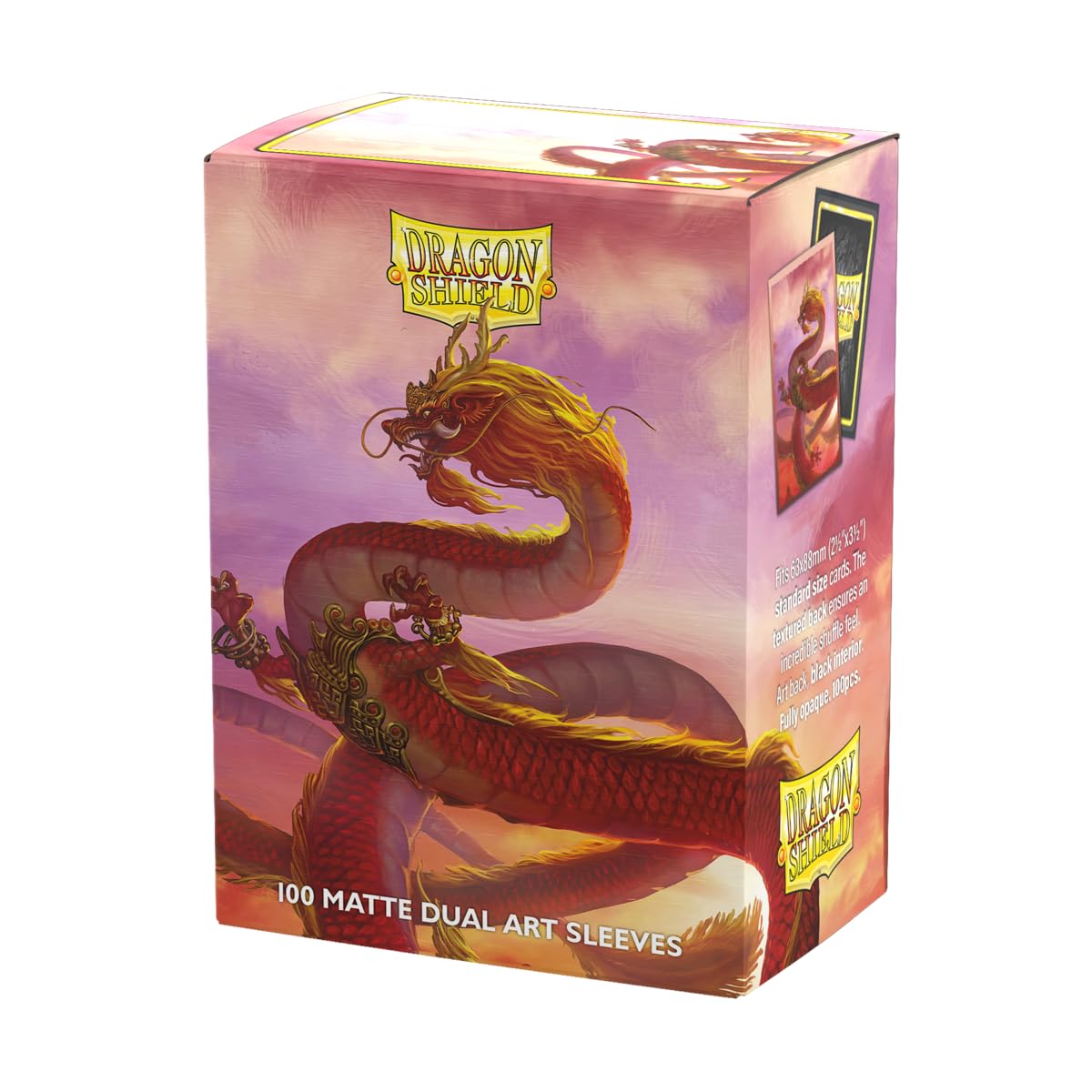 Dragon Shield | Matte Dual Art Sleeves | Wood Dragon 2024 | 100 CT - Smooth & Tough Premium TCG Sleeves | Compatible with Pokemon, One Piece & Magic the Gathering โ image 1