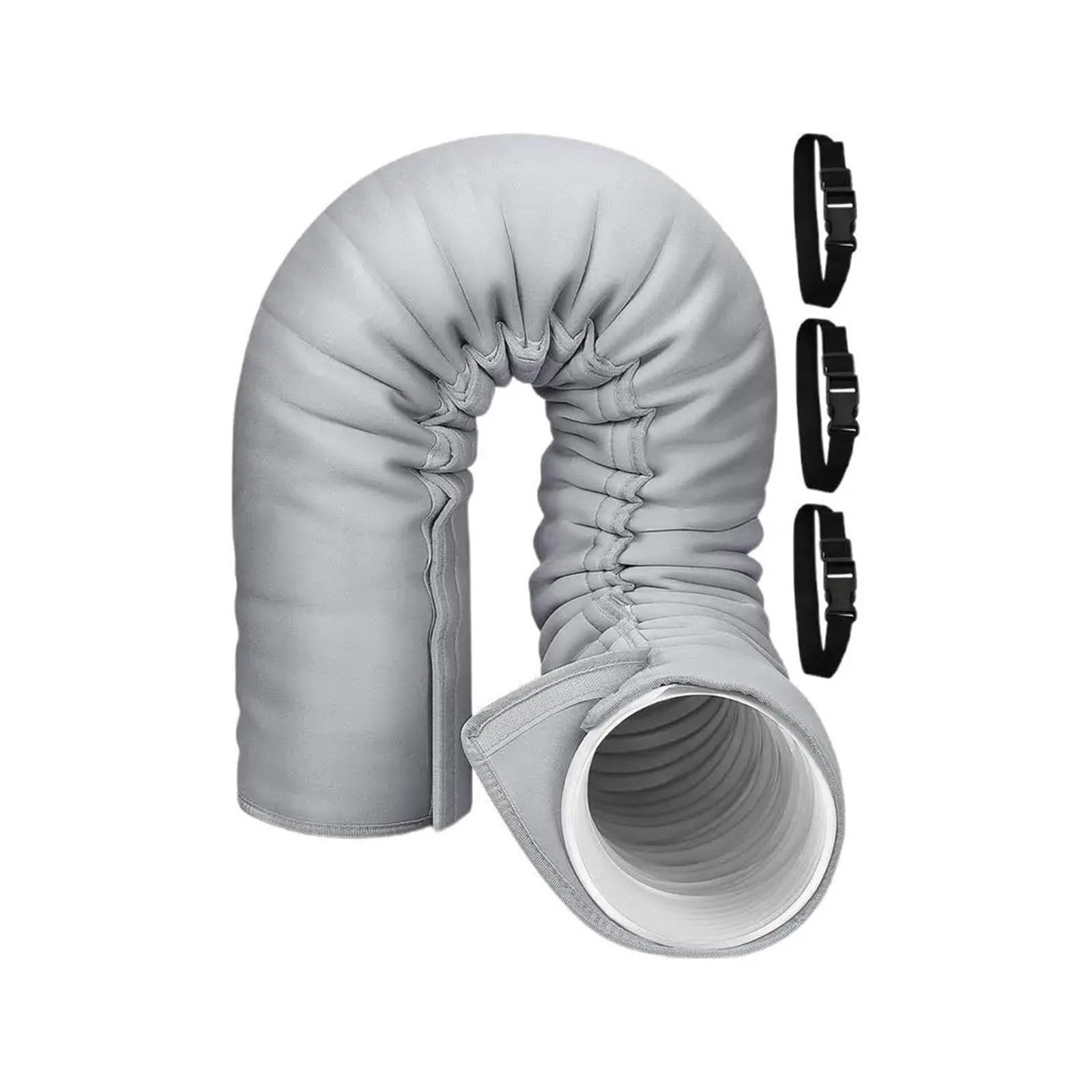 Portable Air Conditioner Hose Cover Wrap,Fits for 5Inch 5.9Inch Diameter Exhaust Insulated Hoses Insulation Sleeve All Weather Protection