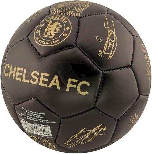 Miniatura 2 de Chelsea F.C. Size 5 Phantom Fútbol, color negro