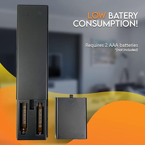 Miniatura 5 de Ceybo Mando a distancia OEM RMT-TX300U compatible con Sony Bravia XBR, modelos de TV KDL incluye atajos de Netflix y YouTube