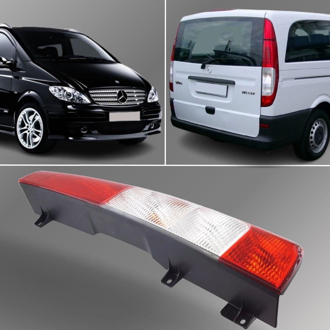 Baceyong Troisième feu stop arrière à LED Compatible avec Mercedes-Benz Classe V Vito W639 2003–2013, Compatible avec Mercedes-Benz V-Class Viano W639 2003–2013