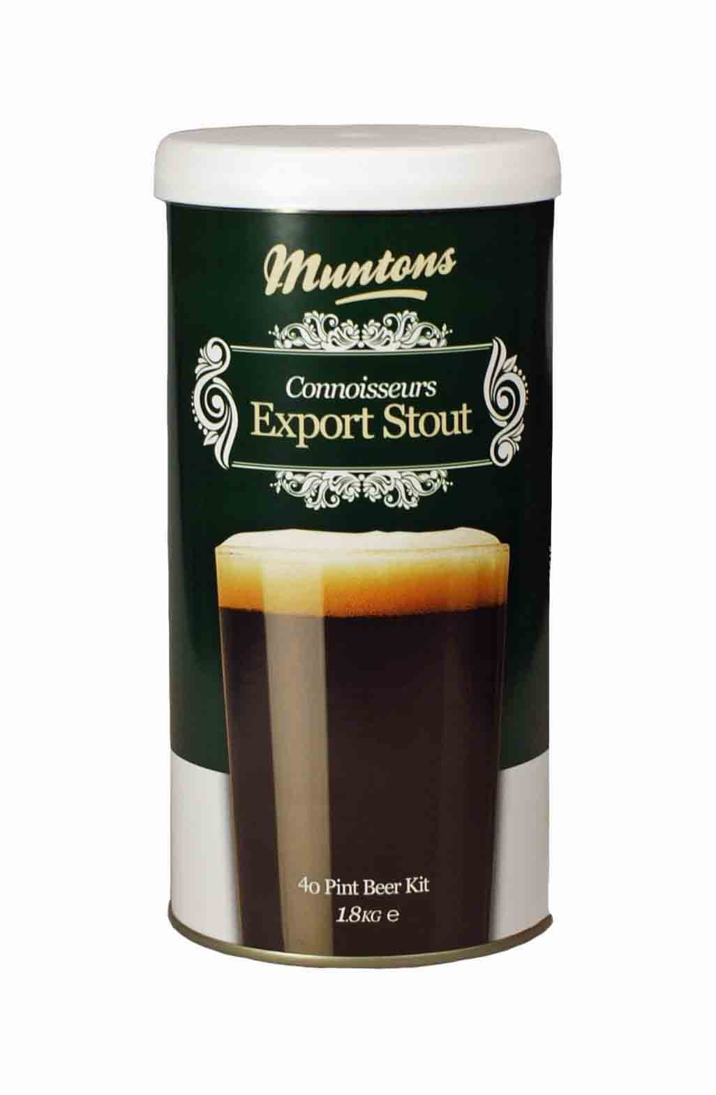 Muntons Connoisseur Export Stout Beer Kit 1.8kg