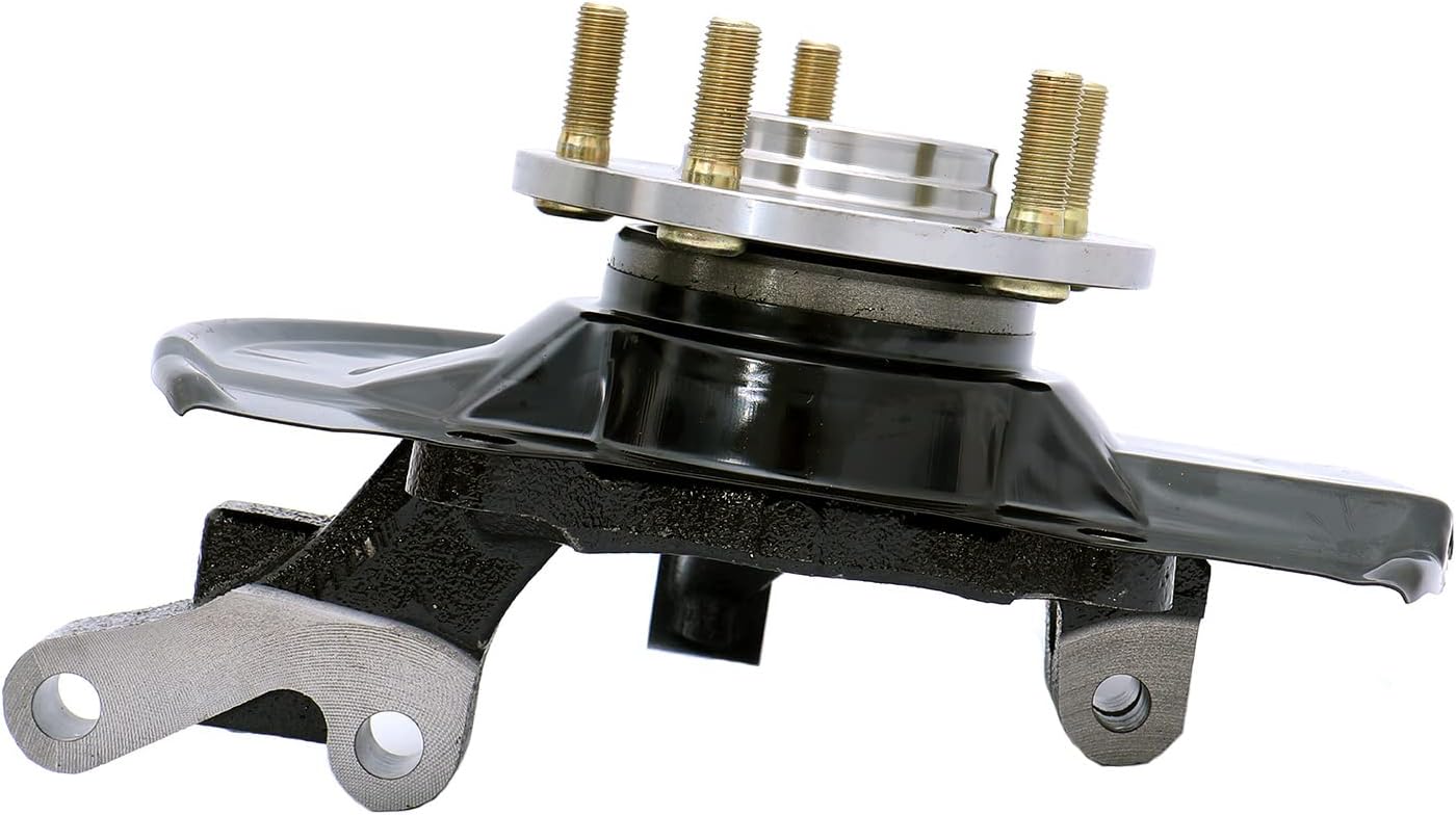 698-411 Front Left Driver Side Steering Knuckle Axle Housing Direct Replacement Wheel Hub Compatible with 2007-2012 Caliber and 2007-2017 Compass/Patriot