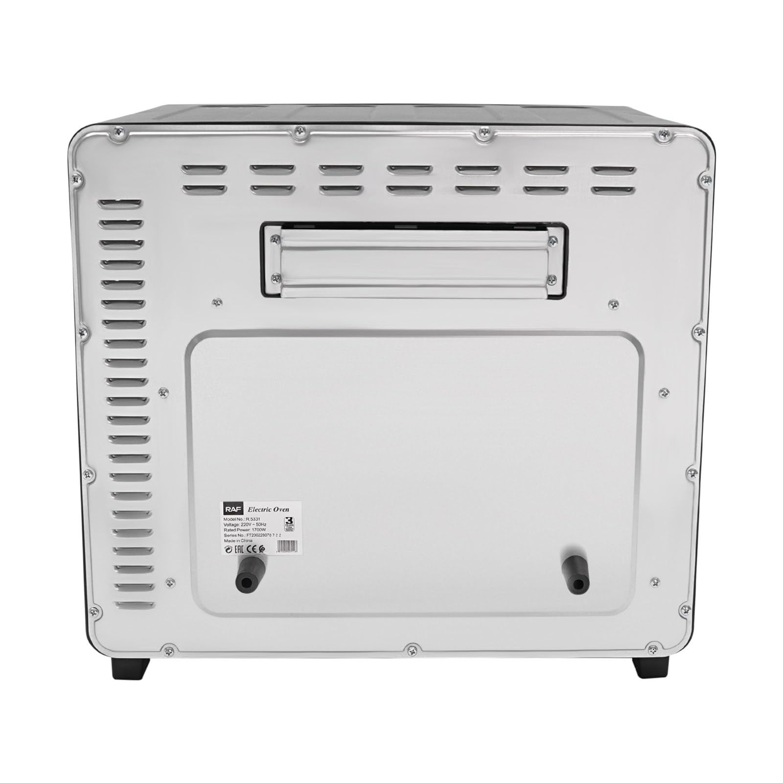 Four Électrique Multifonction 25 Litres, Grande Capacité, Friteuse et Grille-pain, 1700 W, 220 V, pour Ménages, Boulangeries, Restaurants, Snack-bars