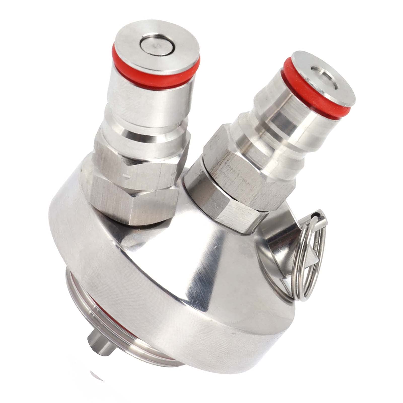 Kikumi Mini Barril Dispensador de Cerveza Kit de Acero Inoxidable para