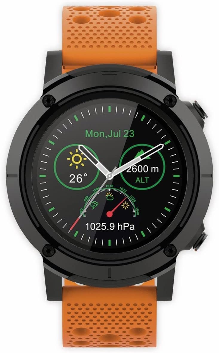 Denver SW-660 Smart Watch Bluetooth GPS Fitness Tracker Heart Rate Sensor Waterproof Notification Display Compatible with iOS and Android - Image 2