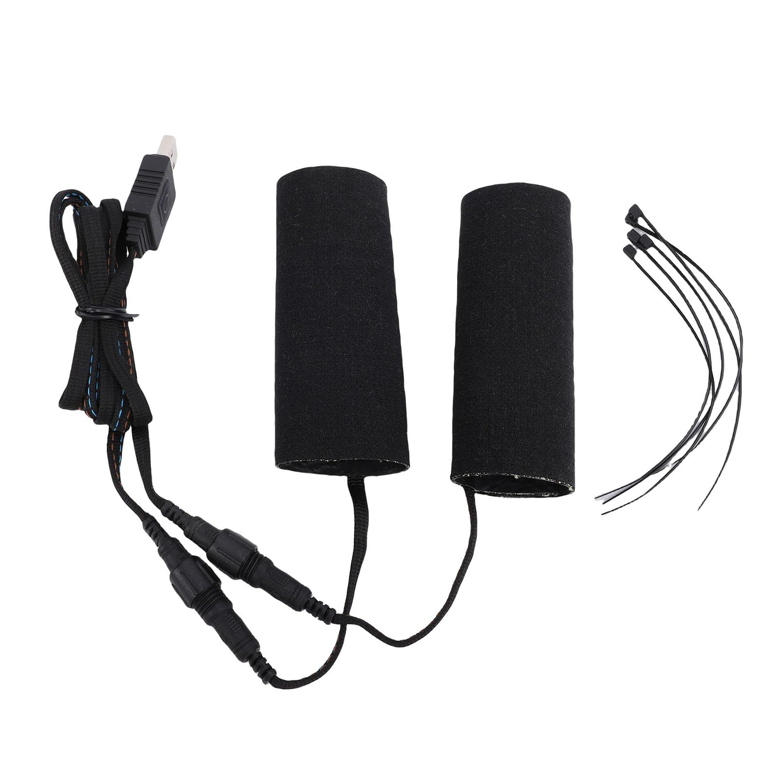 Eujgoov Coprimanopole Riscaldate per Moto, Manopole Riscaldate USB 6