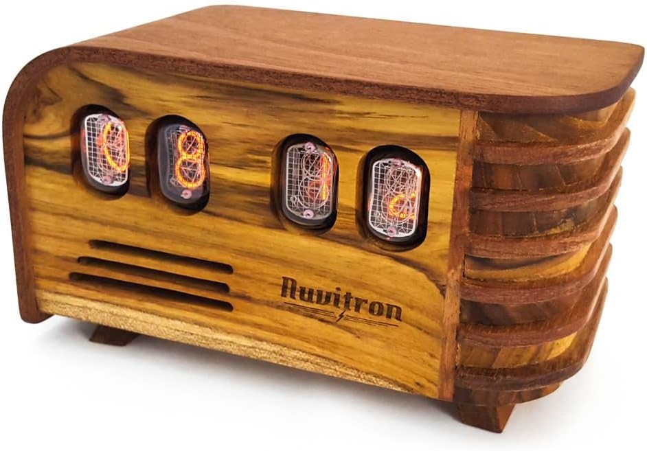 Nuvitron The Vintage Nixie Tube Clock (First Generation