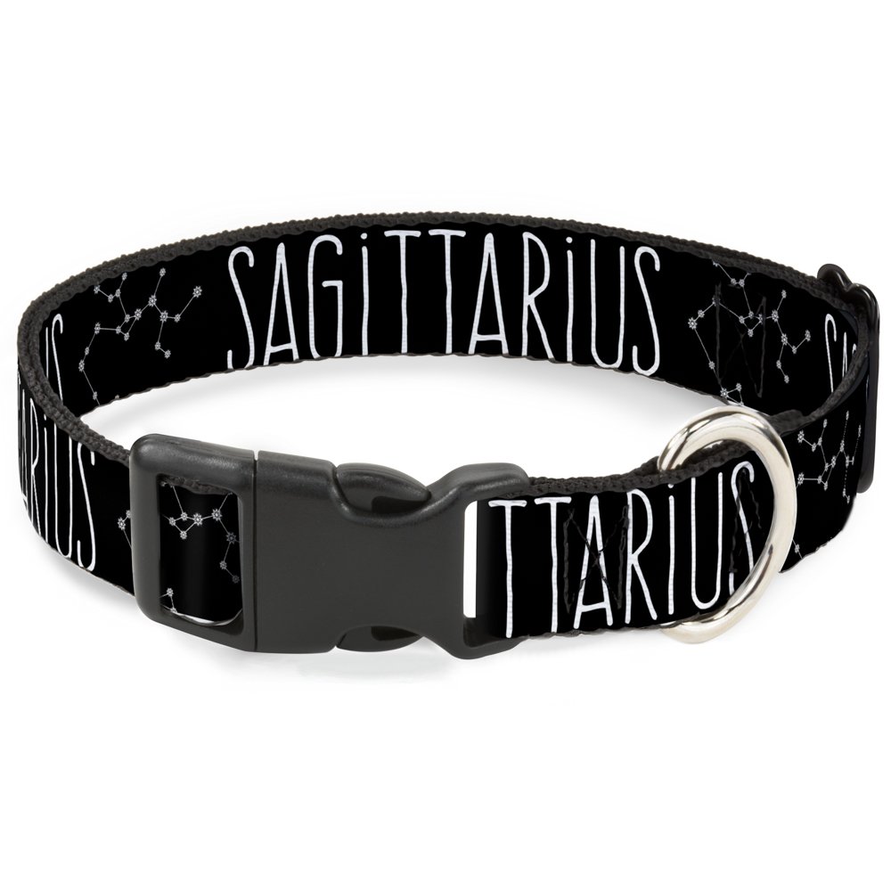 Collier grand chien Zodiaque Sagittaire Buckle Down ajustable 18-81 cm