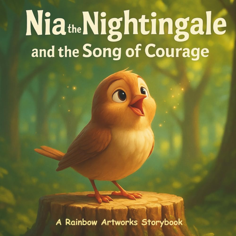 Nia the Nightingale and the Song of Courage: A Heartwarming Kids Storybook about Finding Your Voice and Overcoming Stage Fright (Moral Stories for Kids)