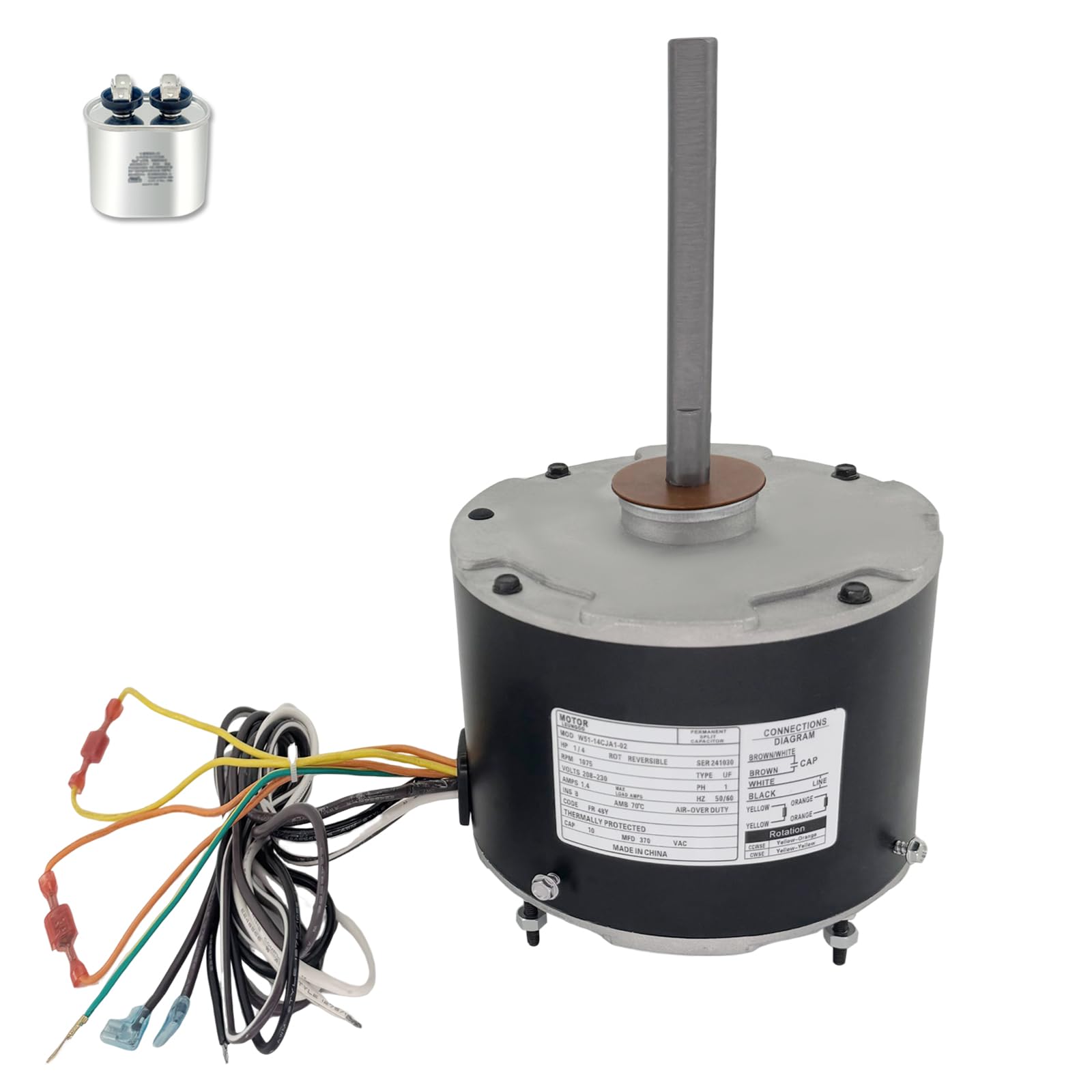 Photo 1 of LEUNGOO D7909 Condenser Fan Motor