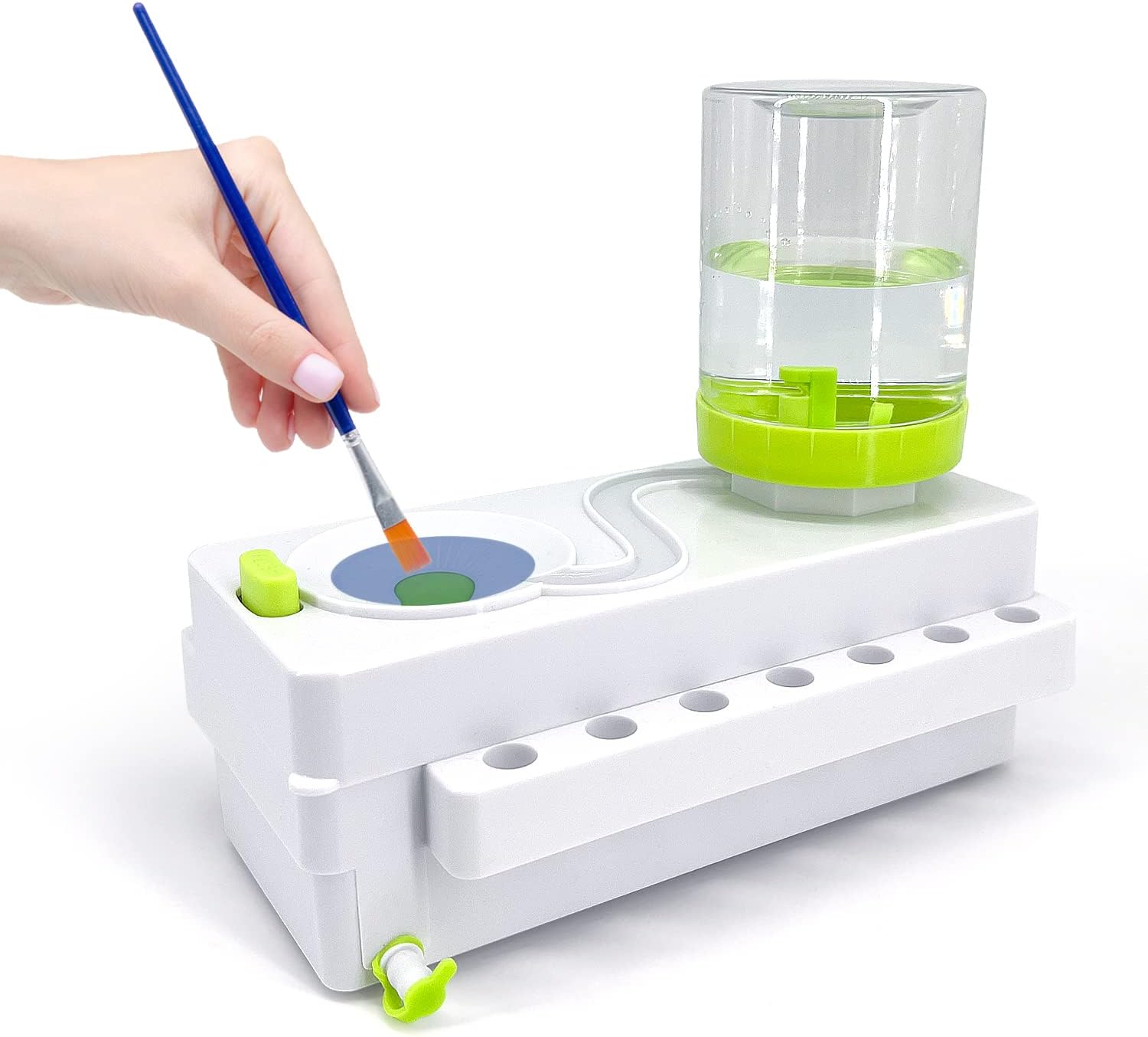 Paint Brush Rinser Makeup Brush Cleaner Machine Water Rinse