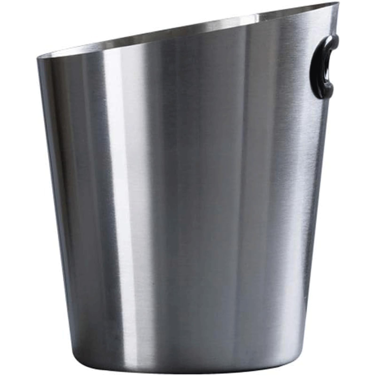 Cubitera Botella Vino Cubo de Hielo Oblicuo Creativo, Barril de Hielo de Acero Inoxidable, contenedor de Hielo multifunción para Vino, champán, Cerveza, Fiesta, Bar, Herramientas