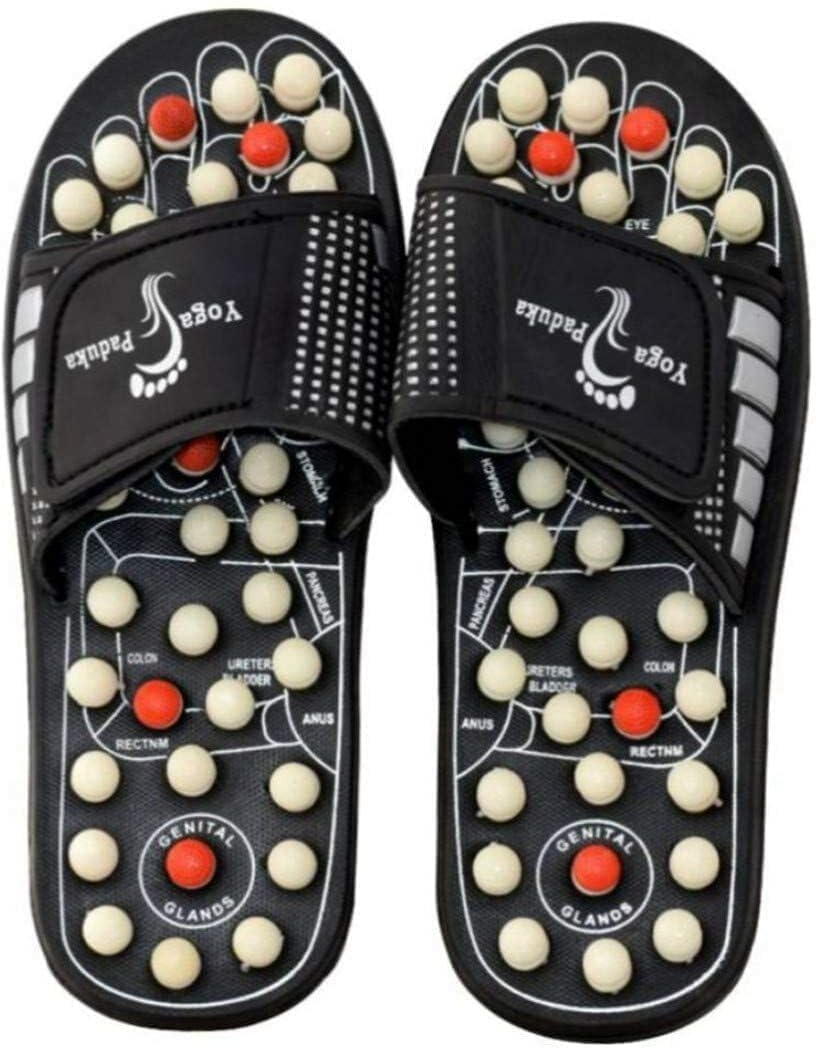 Growtop Manual Spring Acupressure and Magnetic Therapy Accu Paduka Slippers for Full Body Blood Circulation Natural Slippers For Men and Women (Unisex)(SIZE 5,6,7,8,9) (9) (B0D3B2DS19) Amazon Price History, Amazon Price Tracker