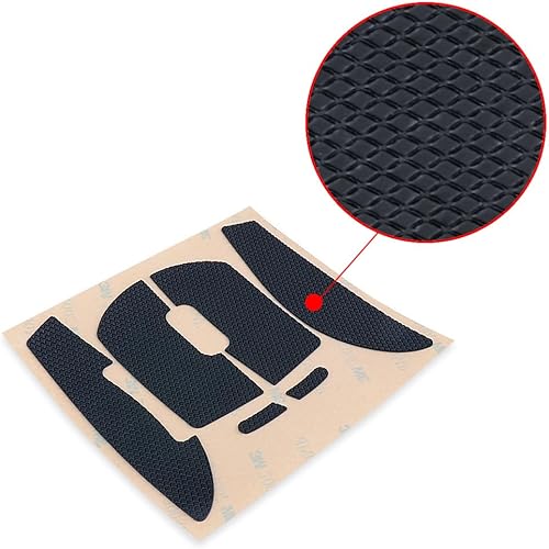 Miniatura 3 de Paneles laterales de ratóncinta de agarre antisudor para Logitech G Pro X Superlight de segunda generación inalámbrico para juegos (negro)