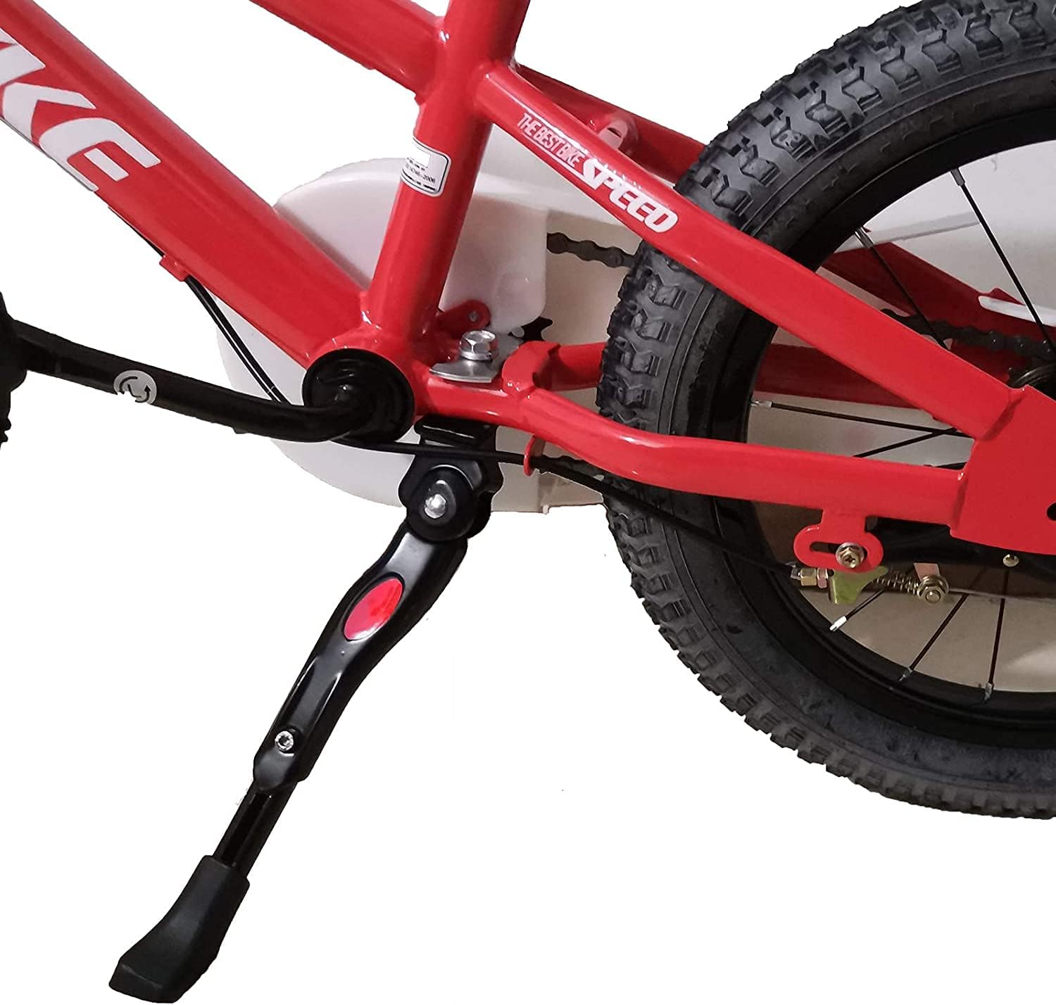 SYOSI Kickstand for Kids Bike, Bicycle Kickstands Center Mount for 20 22 24 Inch Bicycles Adjustable Aluminum Alloy Kickstands for 20-24 inch Mountain Bike